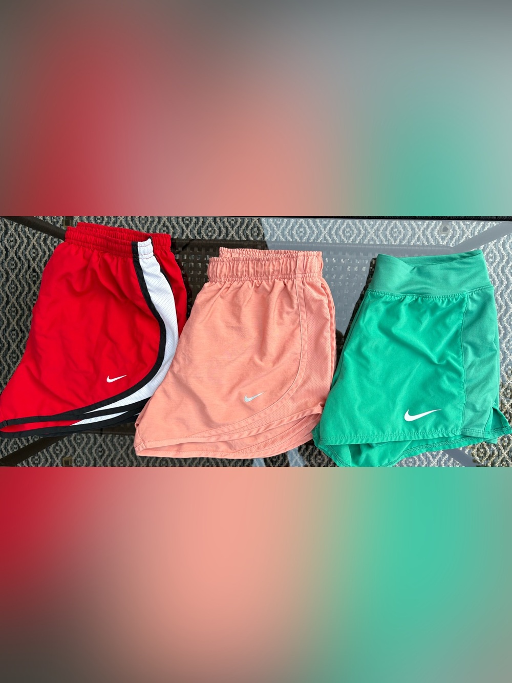 Nike Running Shorts Lined Bundle Of 3 Size S